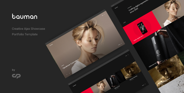 Bauman – Creative HTML Ajax Portfolio Showcase Slider Template