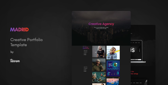 Madrid – Creative Portfolio Template