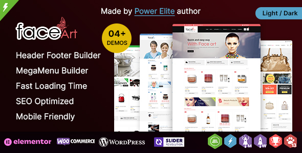 FaceArt WP – Cosmetic and MultiPurpose WooCommerce Responsive Theme