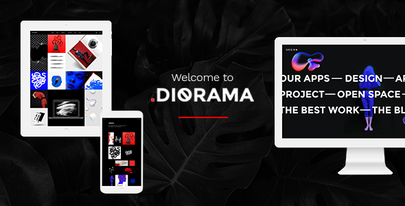 Diorama – Freelancer Portfolio & Agency WordPress Theme