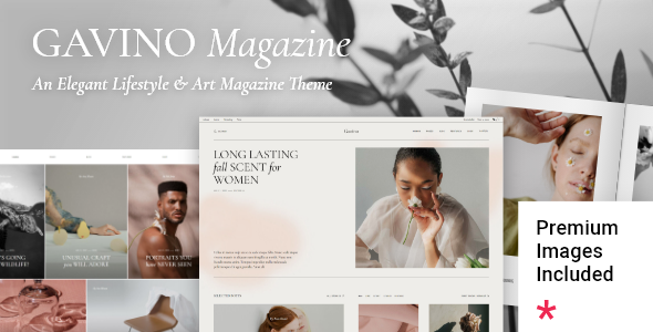 Gavino – Lifestyle Magazine and Blog WordPress Theme