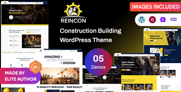 Reincon – Construction WordPress Theme