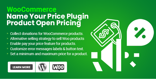 WooCommerce Pay What You Want – Name Your Own Price Plugin