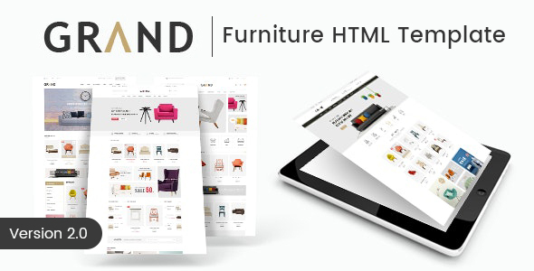 Grand – Furniture HTML Template