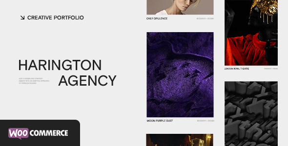 Harington – Creative Portfolio WordPress Theme
