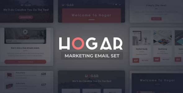 Hogar – Responsive Email Set