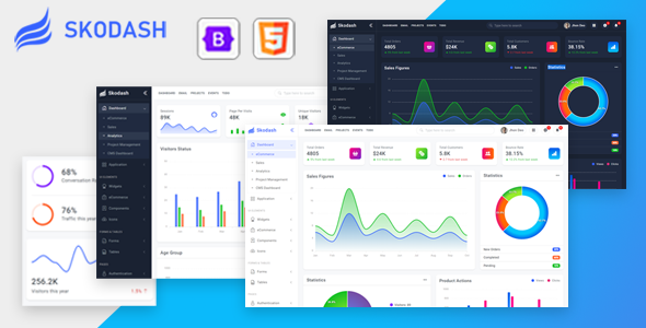 Skodash – Bootstrap 5 Admin Template