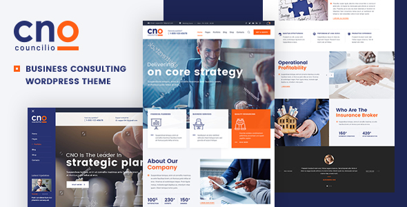 Councilio – Business and Financial Consulting WordPress Theme