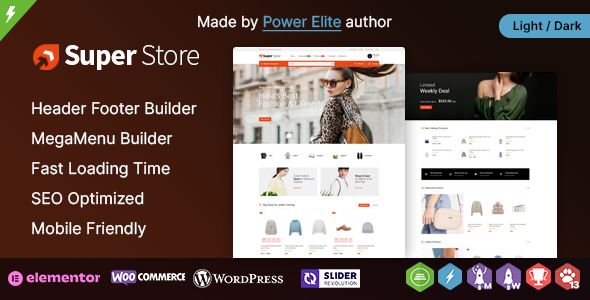 Super Store WP – Multipurpose Elementor WooCommerce Theme
