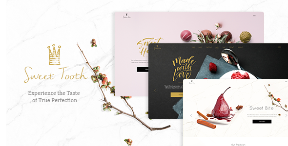 Sweet Tooth – Delicious Cake Shop WordPress Theme