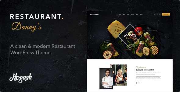 Dannys – Restaurant WordPress theme
