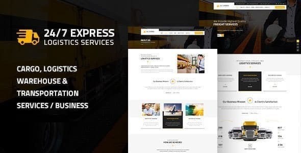 Express Logistics – Cargo WordPress Theme