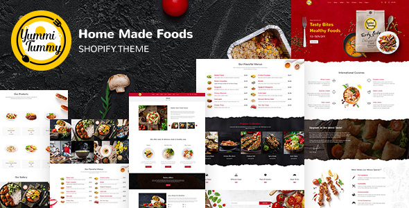 Yummi – Food Delivery Shopify Theme