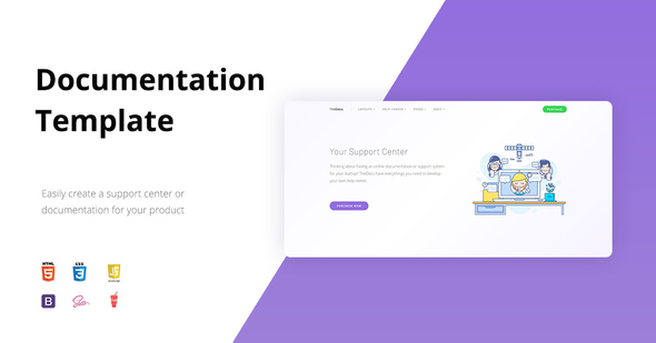 TheDocs – Online Documentation Template