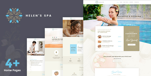 Helen Spa – Beauty Cosmetic Theme