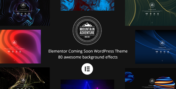 Mountain – Elementor Coming Soon WordPress Theme