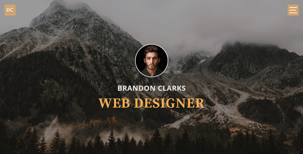 Clarks – Personal Portfolio Template