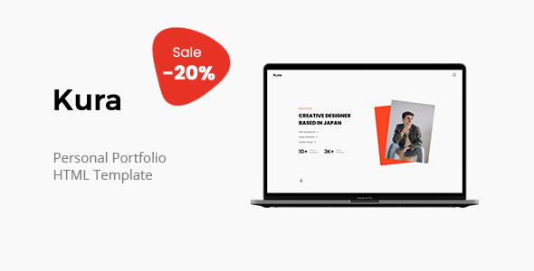 Kura – Personal Portfolio Template