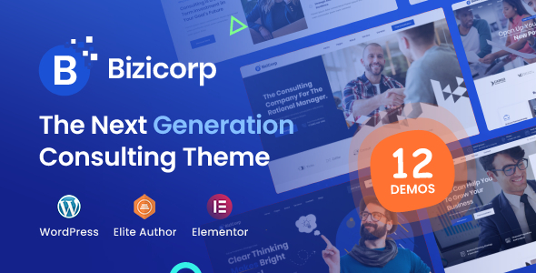 BiziCorp – Business Consulting WordPress Theme