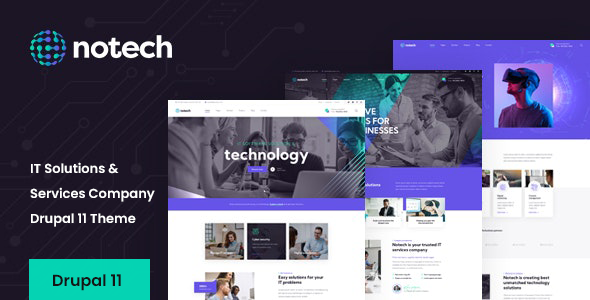 Notech – IT Solutions & Services Drupal 11.3 Theme