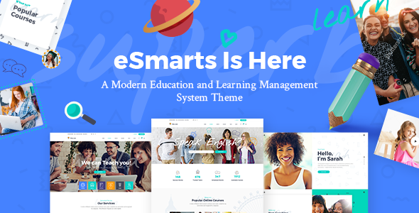 eSmarts – Education & LMS WordPress Theme