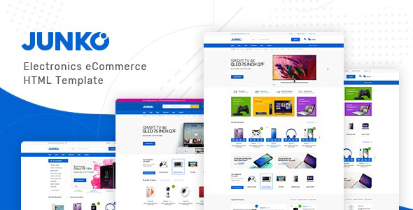 Junko – Electronics eCommerce HTML Template