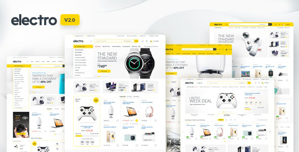Electro 2 Premium Responsive Magento 2 – RTL supported