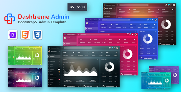 Dashtreme – Multipurpose Bootstrap5 Admin Template