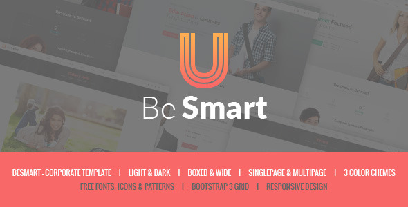 BeSmart – Education & Courses HTML Template