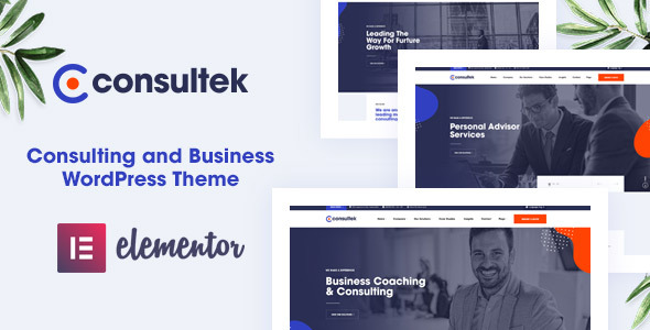 Consultek – Consulting Business WordPress Theme