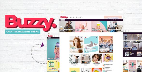 Buzzy – Creative Magazine WordPress Theme