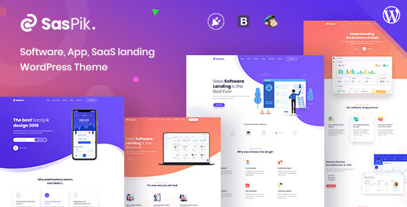 SasPik – Landing WordPress theme