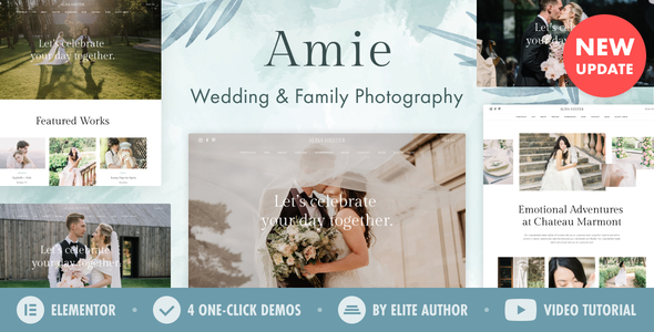 Amie – Wedding Photography WordPress