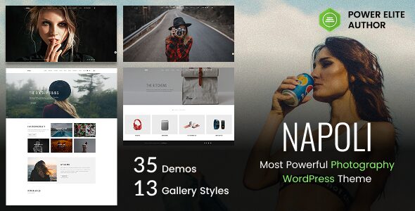 Napoli Photography WordPress Theme