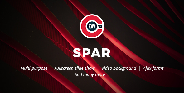 Spar – Multipurpose HTML Template