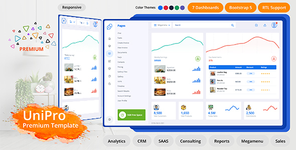 UniPro – Bootstrap 5 Html Admin Template