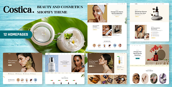 Costica – Beauty & Cosmetics Shopify Theme