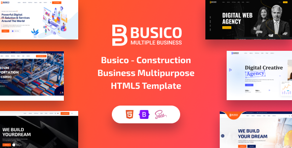 Busico – Construction Business Multipurpose HTML5 Template