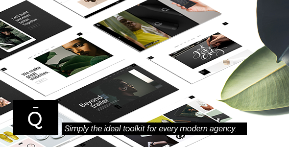 Quart – Modern Design Agency WordPress Theme