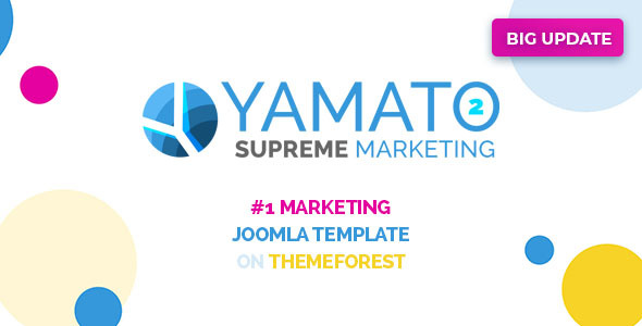 Yamato – Responsive Marketing Joomla Template and Page Builder