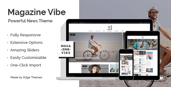 Magazine Vibe – Newspaper WordPress Theme