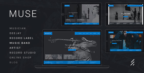 Muse – Music WordPress Theme