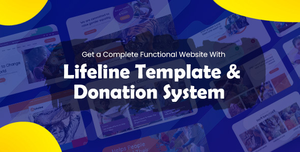 Lifeline – Nonprofit Html Template