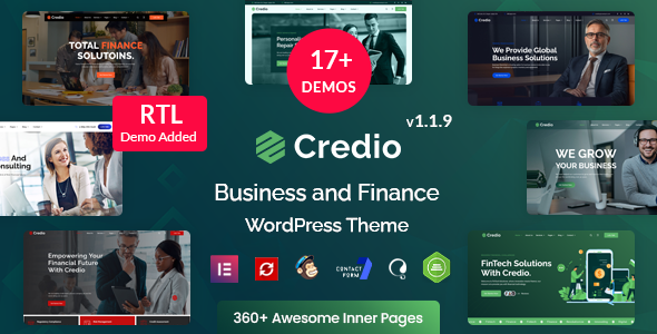 Credio – Business and Finance WordPress