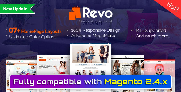Revo – Responsive Magento 2 Shopping Theme