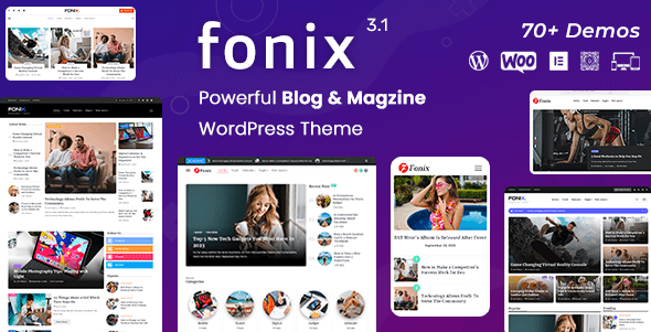 Fonix – Newspaper & Magazine WordPress Theme
