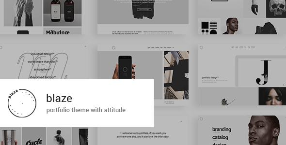 Blaze – Portfolio WordPress Theme