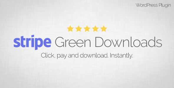 Stripe Green Downloads – WordPress Plugin