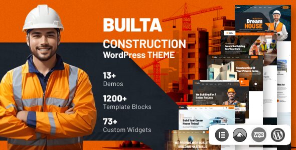 Builta – Construction WordPress Theme