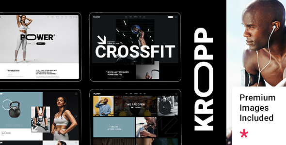 Kropp – Fitness and Gym WordPress Theme